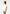 Pleat Back Blouse in White