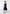 Ruched Party Dress in Navy