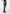 Elenaso Leather Trouser in Cool Grey