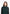 Boucle Turtle Neck in Green/Black