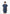 Quilted Mesh T-Shirt Dress in Navy