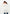 Floral Front Peasant Blouse in White