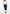 Contrast Zipper Skirt in Navy