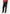 Pleated Waistband Trouser in Black